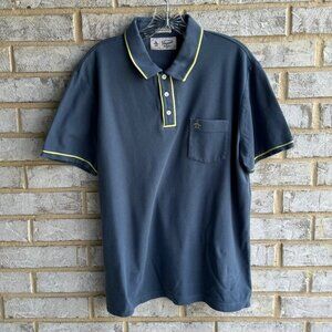 Original Penguin Men's Short Sleeve Blue Polo Shirt, Size XL.